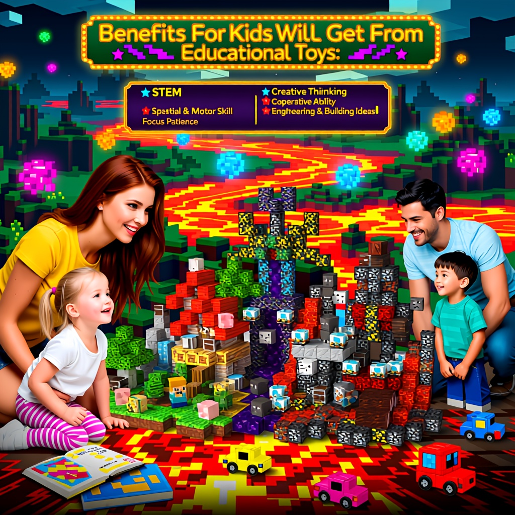 300pcs Magnetic Building Set for Creative Play