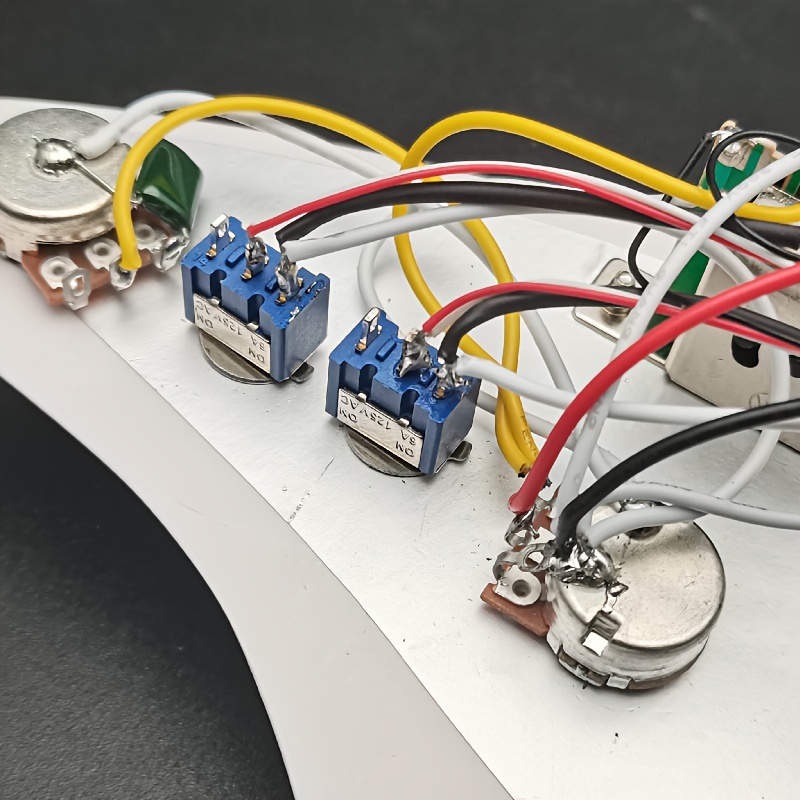 HH Humbucking Panel Pickup Assembly Four-core wire can be cut independently of the single, , Humbucker Installation, Split Coil Setup, Professionalgrade Pickups, Fourcore Design, Highquality Coils, Reliable Components, Coil Split Pickups, Humbucking Pickups, Guitar Technicians, Bass Players