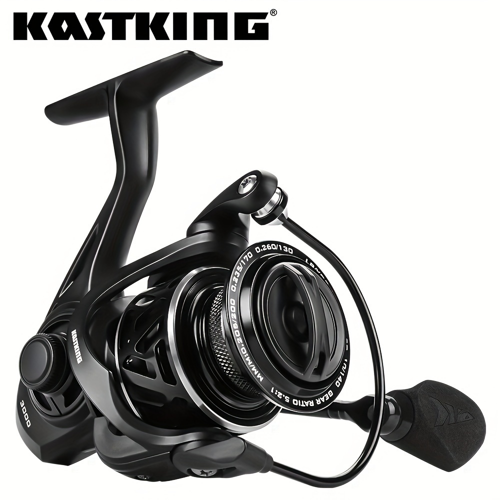 Kastking Light Weight Spinning Fishing Reel: 7+1ball - Temu New