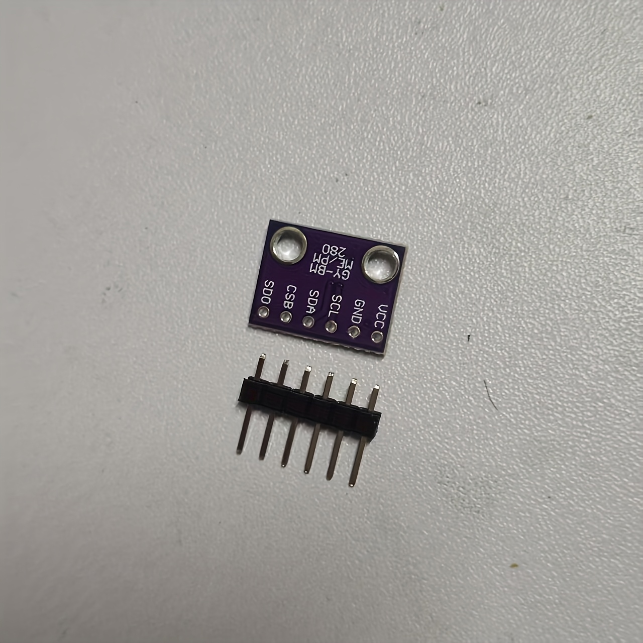 TEMU 1pc Componente Electrónico de GY-BMP280-3.3 Sensor de Presión Atmosférica de Precisión