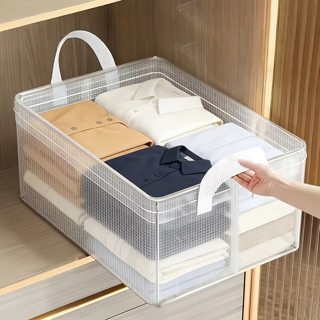 11pcs Set Foldable Storage Box with Steel Frame