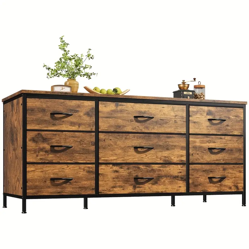 dresser tv stand 9 drawers stand bedroom long dresser - Temu dresser tv stand 9 drawers stand bedroom long dresser - Temu