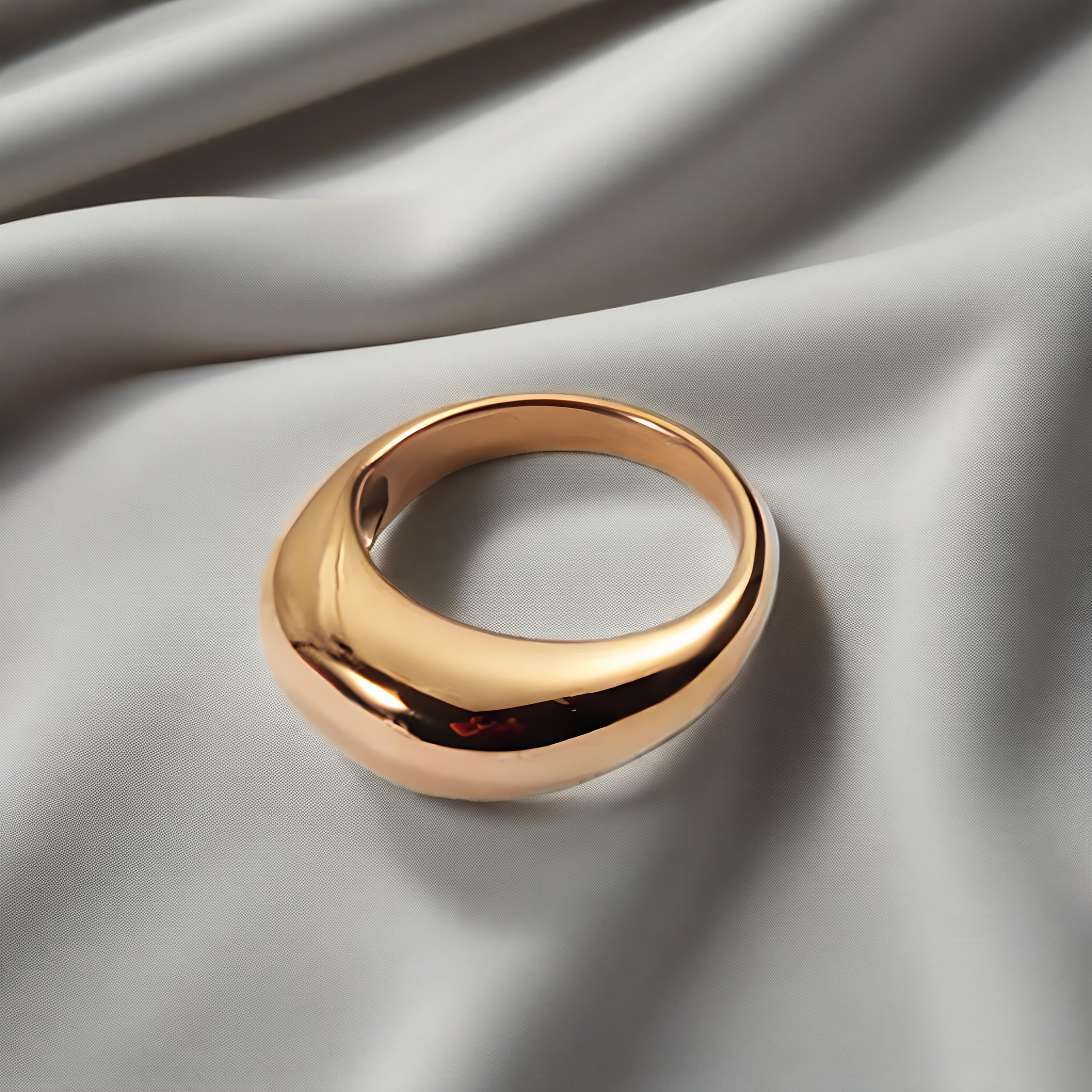 Versatile Couple Stainless Steel Arc-shaped Rings