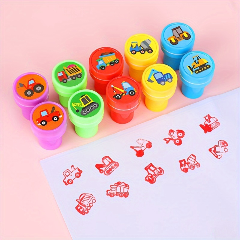 

10/20pcs Assorted Stamps For Boys Girls Bulk Teacher Stamps Self Ink Stamps Assorted Stampers For Birthday Gifts Party Favors Supplies Game Prizes-style Random