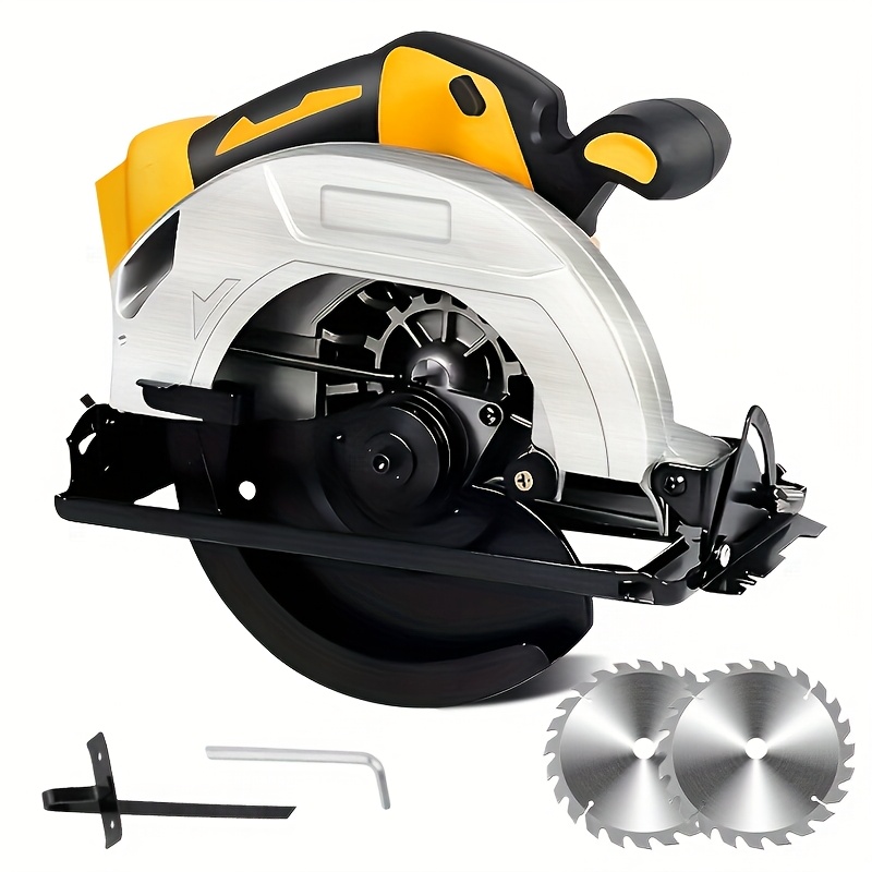 HYCHIKA Cordless Circular Saw, 18V Mini Circular Saw With - Main Image
