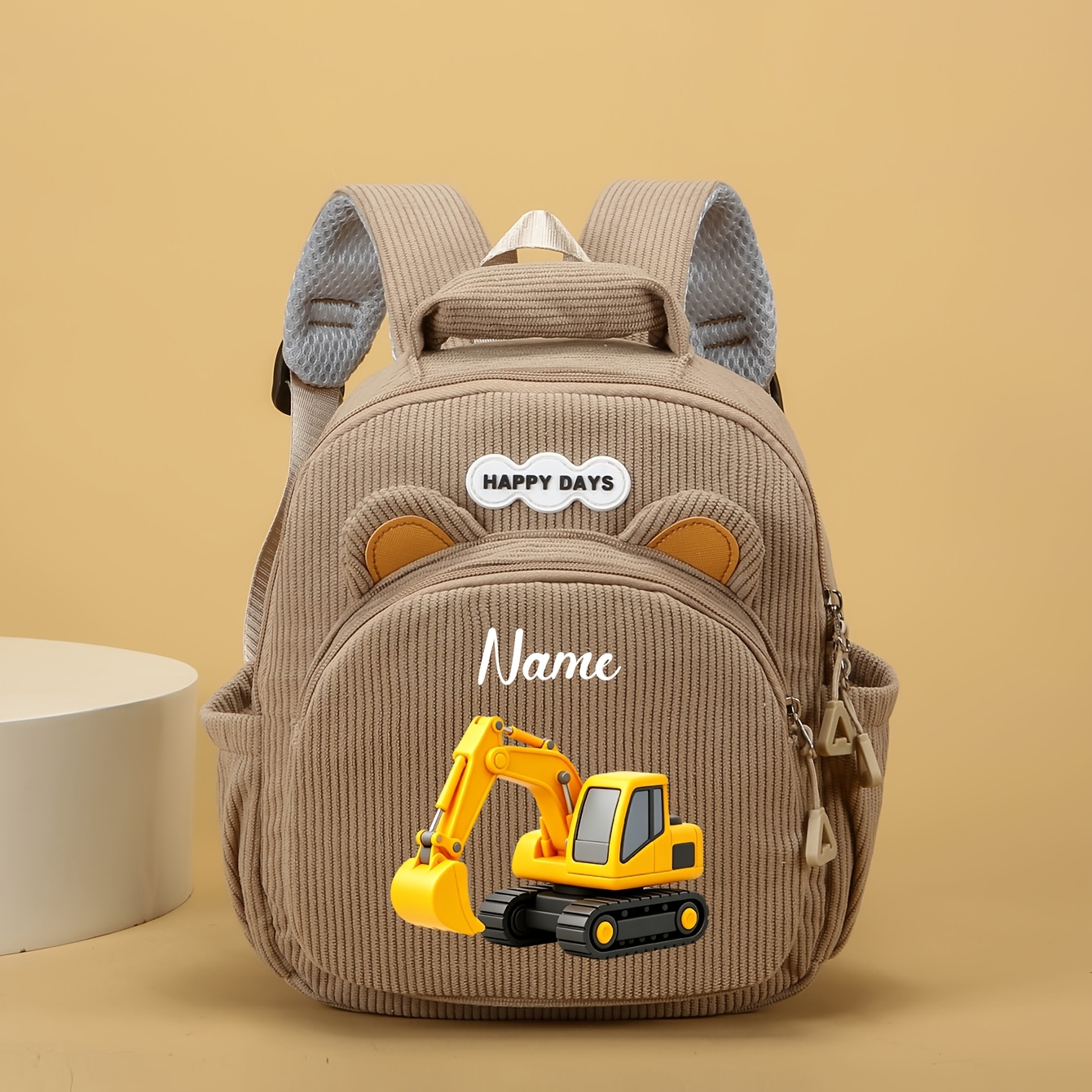 TEMU [customized Customize Custom Personalized Personalization] [gift] Personalized Name Cartoon Backpack, Fashion Trendy Cartoon Theme Bag,