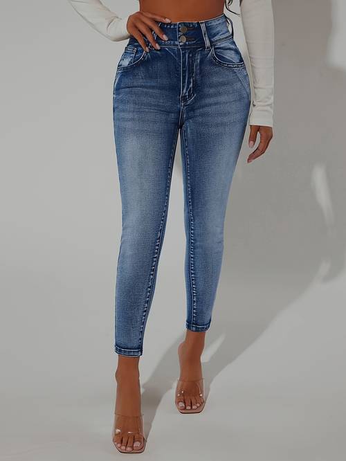 high quality high stretch lifting skinny jeans elegant and fashionable womens denim pants summer womens clothing suitable for daily wear travel and vacation