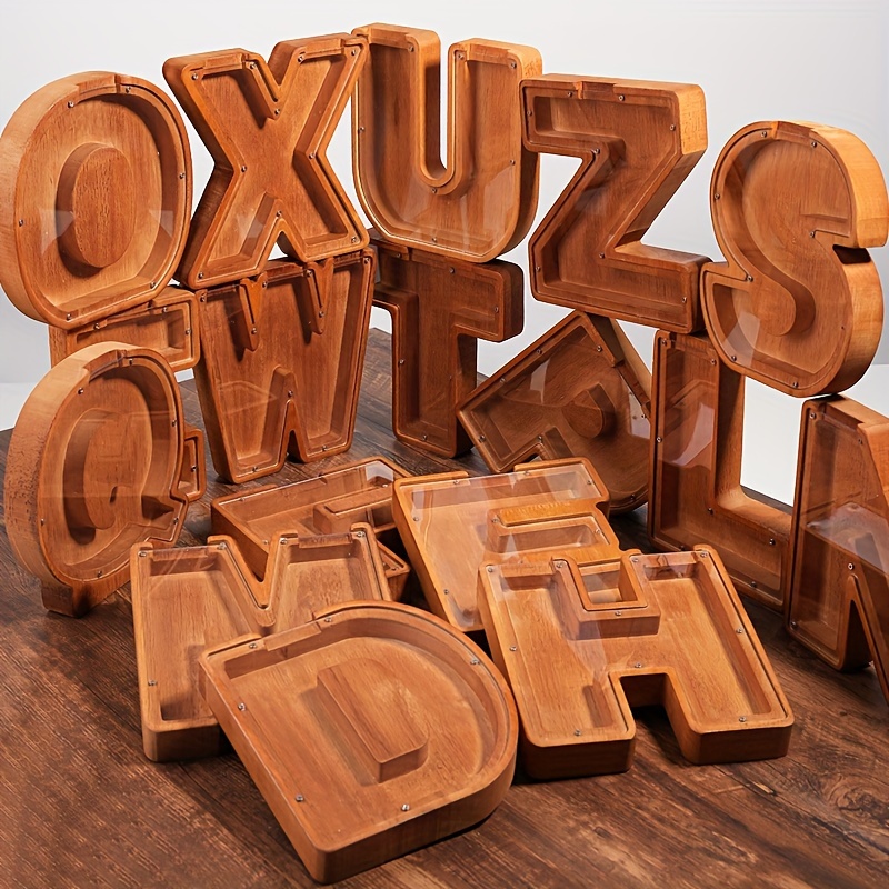 Lettere in legno massiccio di grandi dimensioni