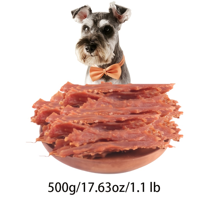 TEMU Jerky For Dogs - 3.53oz/1.1lb Bag, -protein Treats, Easy , Ideal For Small To Large Breeds, Perfect Training Reward