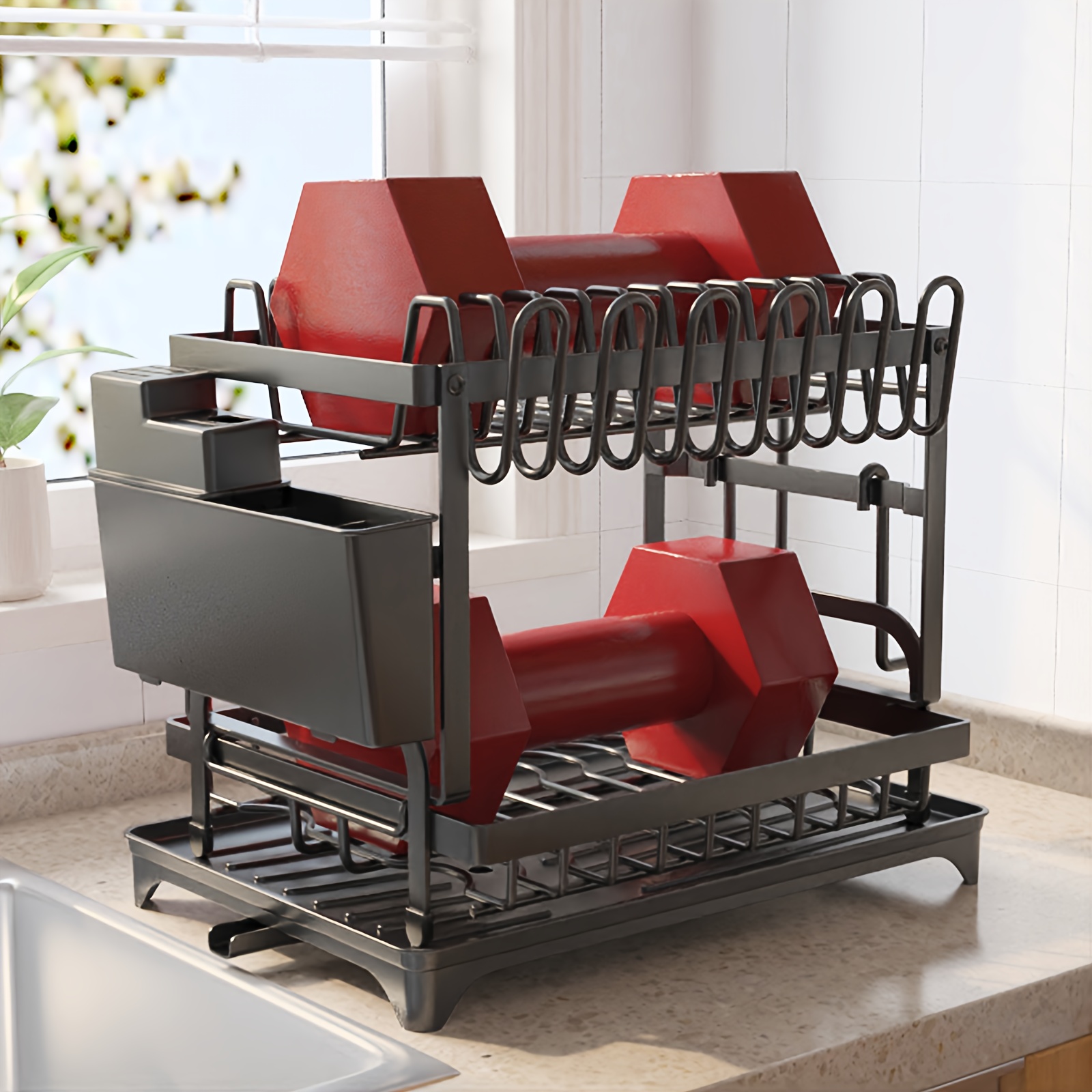 Kitchenaid Artisan Kitchenaid Dish Drying Rack Red KitchenAid