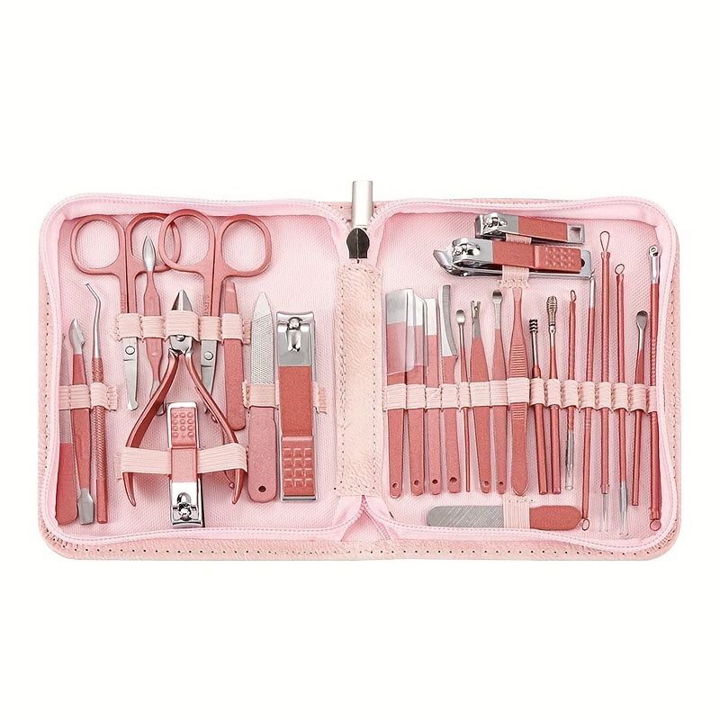 

30 In 1 Multifunctional Nail Clipper And Eyebrow Trimming Set Includes Cleaning Products Nail Clippers Eyebrow Trimming Tools Best Products For Traveling And Home Use