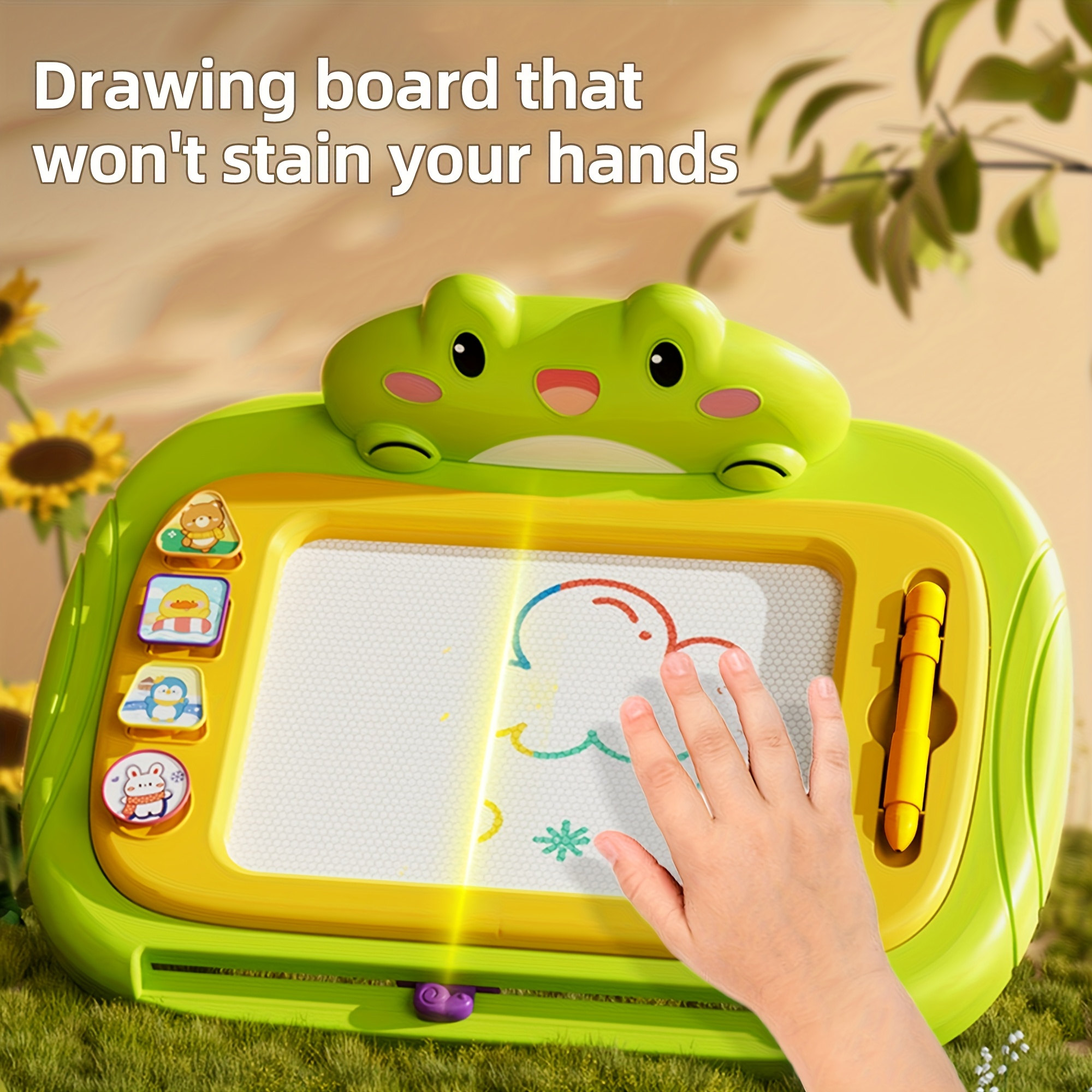 Magnetic Drawing Board Toy for Kids Erasable Doodle Writing Tablet