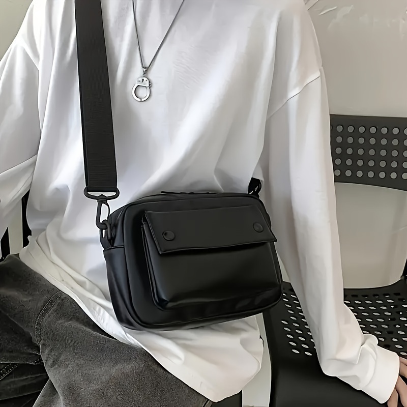 

Fashionable Detachable Shoulder Strap Crossbody Bag - Casual, Adjustable Strap For Daily Commuting.