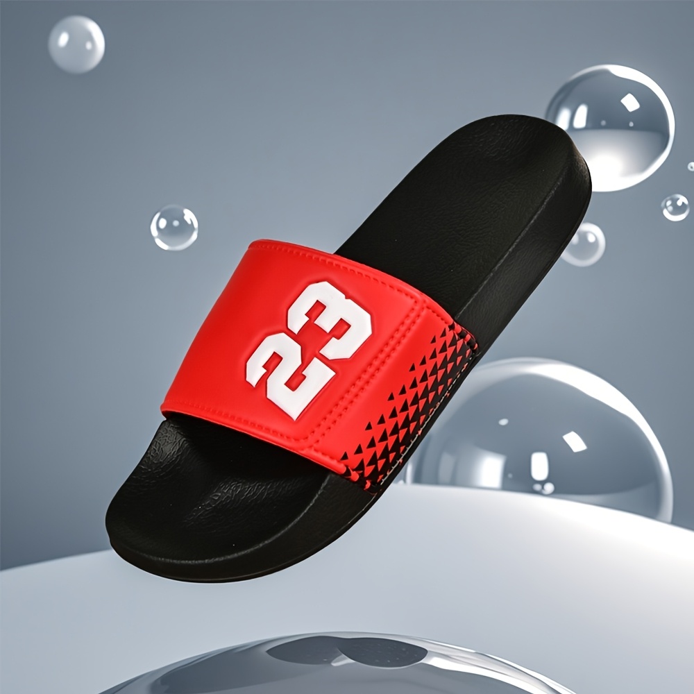 mens slippers new summer soft soled bathroom sandals indoor and outdoor non slip eva slippers outdoor beach flip flops Product details 3