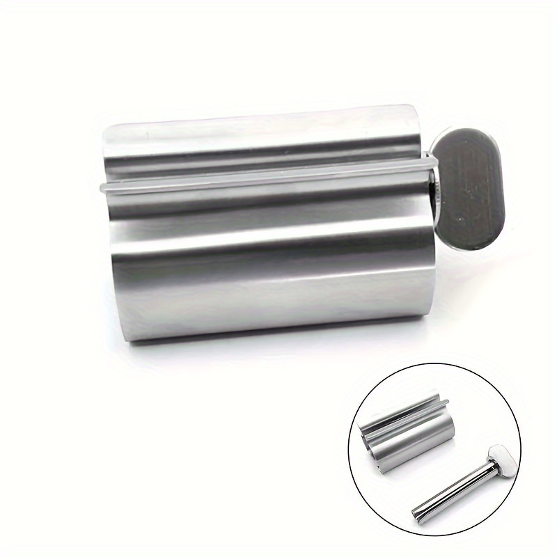 TEMU Stainless Steel Toothpaste Squeezer: Labor-saving And Hygienic Tube Wringer For Your Bathroom