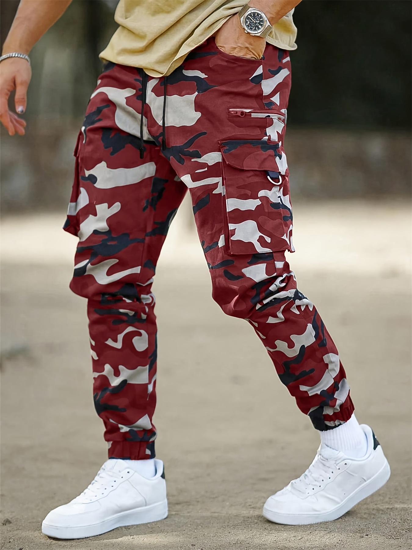 Rothco Red Black White Camo Pants Rothco BDU Tactical City Camo