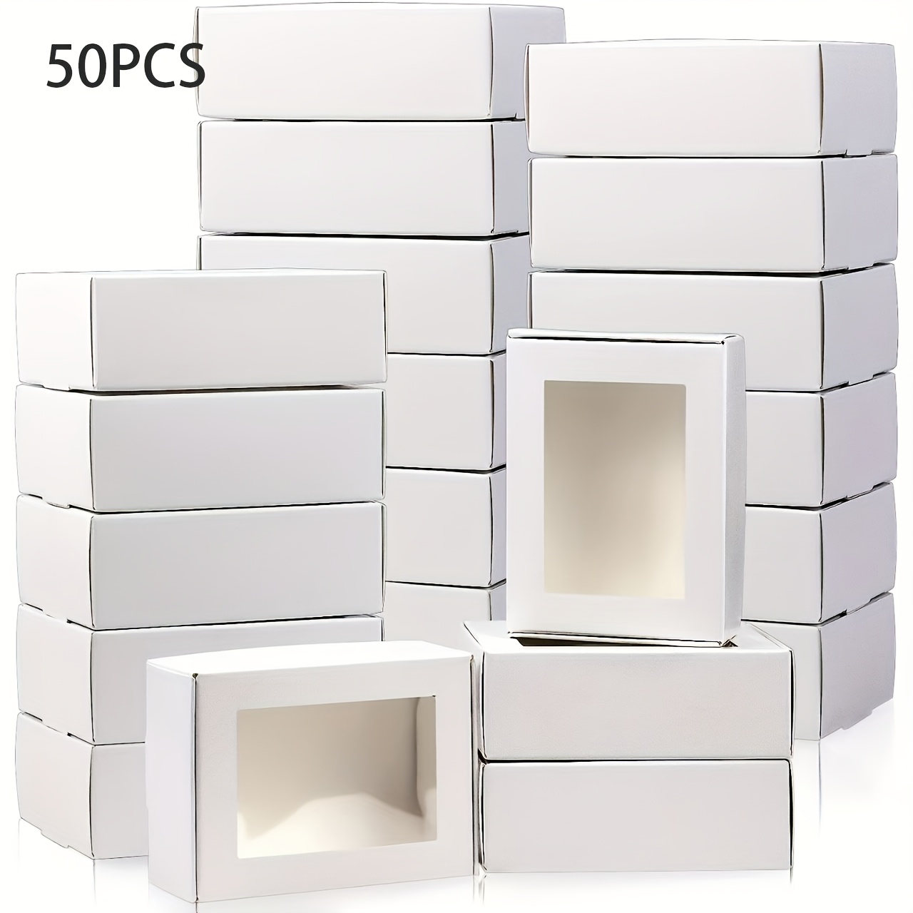 TEMU 50 Boîtes Cadeaux Fenêtres, Boîtes à Bijoux, pour Fêtes d'Anniversaire, Boîtes Cadeaux de de Diplôme, Boîtes d'Emballage Cadeaux de Fêtes pour