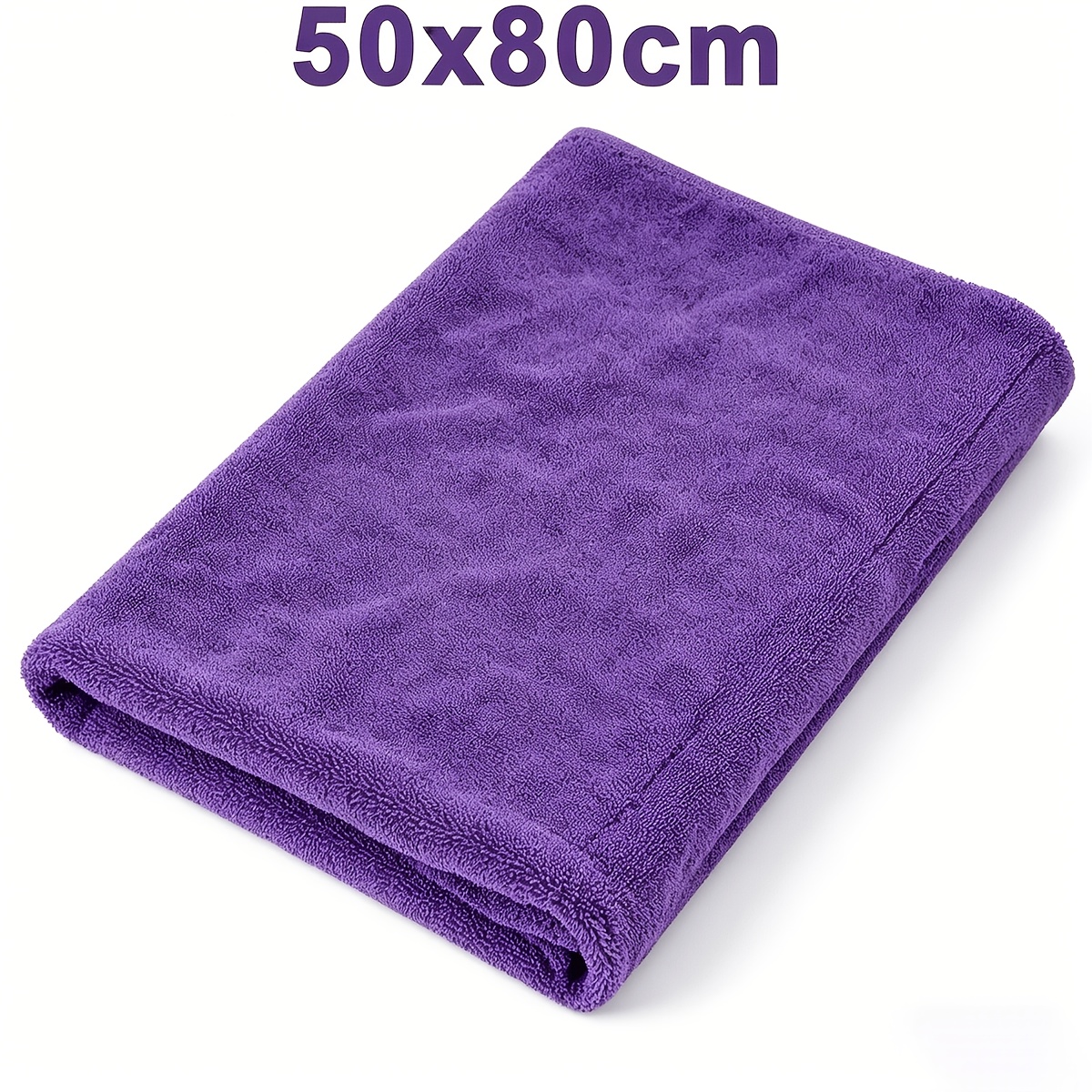 TEMU Car Drying Towel Cloth Absorbent And Scratch-free | Dryer Xxl 50x80cm/40x40cm/40x60cm | 1400 Gsm Microfiber Cloth For Efficient Drying After Car