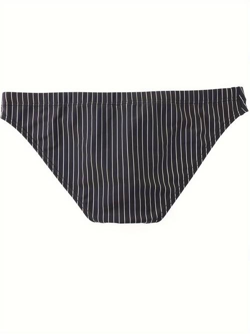 conjunto de 3 cuecas masculinas listradas, estilo , estilosas, de cintura baixa, finas, respiráveis e refrescantes, shorts esportivos da moda e confortáveis, calças tropicais de verão