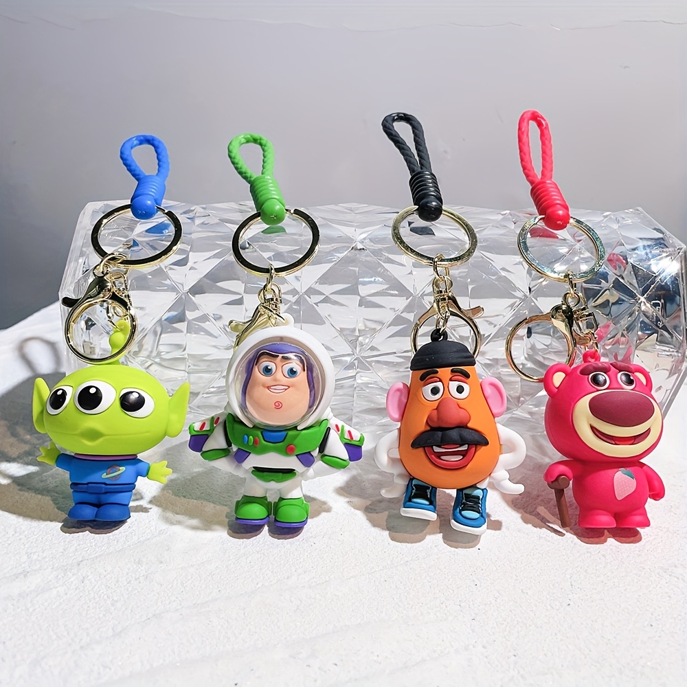 

Porte-clés en Silicone de la Poupée de Toy Story Garçon aux Yeux Pendentif de de Noël