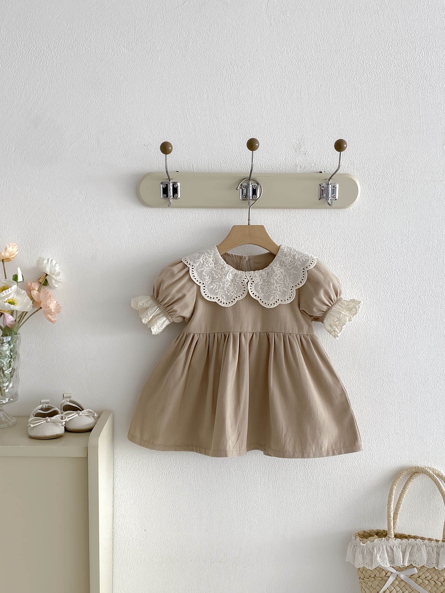 baby girl dress cotton sold on Temu United States
