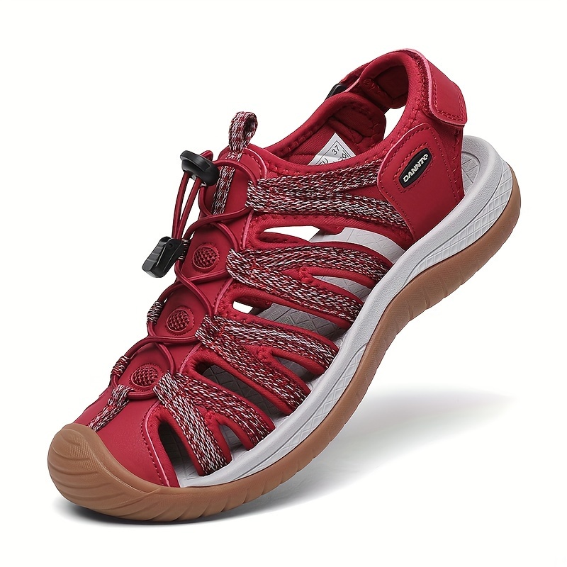 Red hiking sandals online