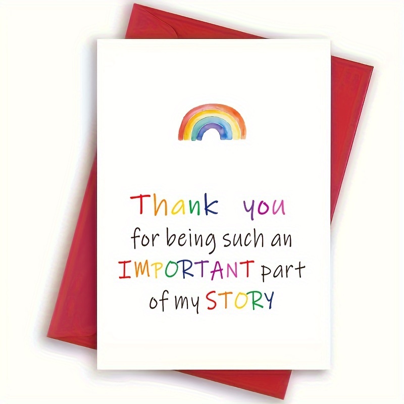 

[popular ] Thank You Card For Any - Teachers, , & More, Part Of , 1pc