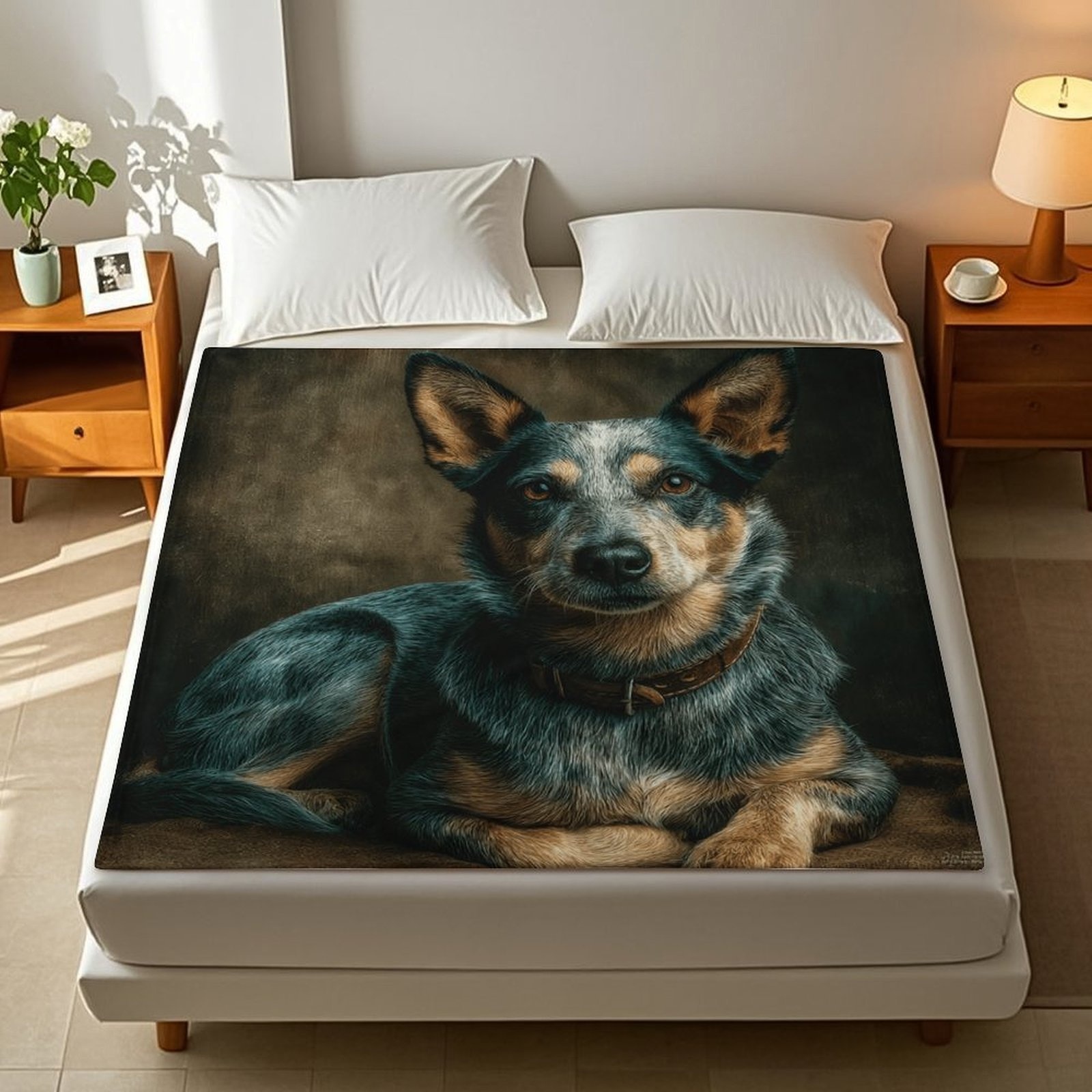 TEMU Flannel Fleece Blanket Featuring A Blue Design, A Stylish Touch To Your Living Room, Bedroom, Dorm, Or Office. And Cozy Throw Is Ideal For And