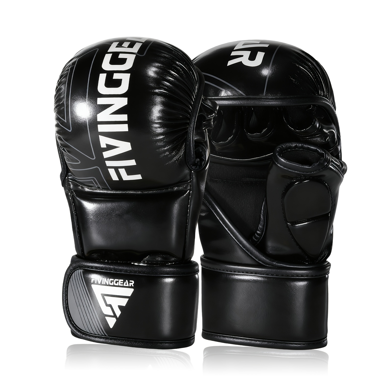 TEMU Fiving A Pair Of Half- Boxing Gloves For Men And Women.
