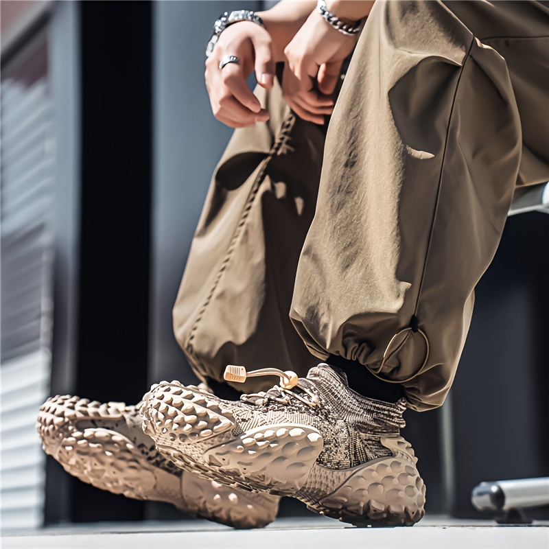New Fashion Durian Fly Weave Athletic Shoes Tire Sole Slip-On Lazy Shoes