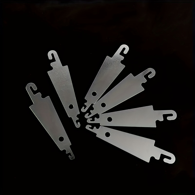 Image of 2pcs/6pcs Stainless Steel Needle Threader, Insert-type Embroidery Needle Threader, Diy Stitch Accessories