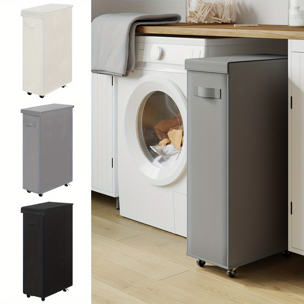 

Laundry - 65l , Collapsible Clothes And Lid, Large Laundry For Storage, , Bins & For Organization