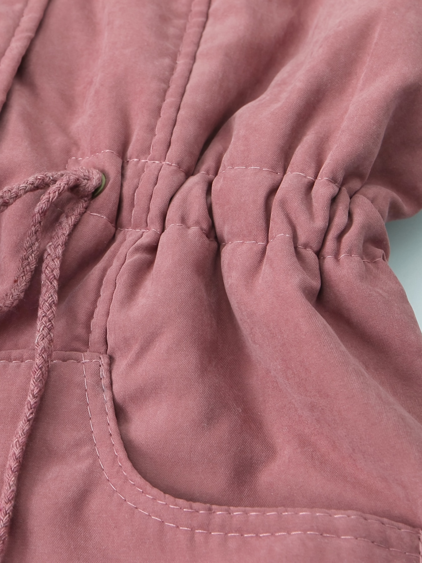 Veste d'hiver chaude à capuche pour femme - Manteau décontracté parka