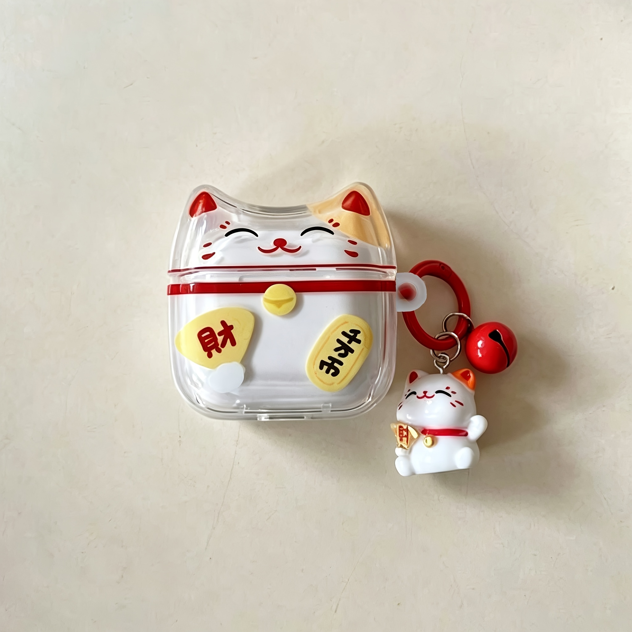 TEMU 1 Set Of -ear Charm Earphone Case, Suitable For S3/s4, And For Airpods , Pro3 Cartoon Protective Case