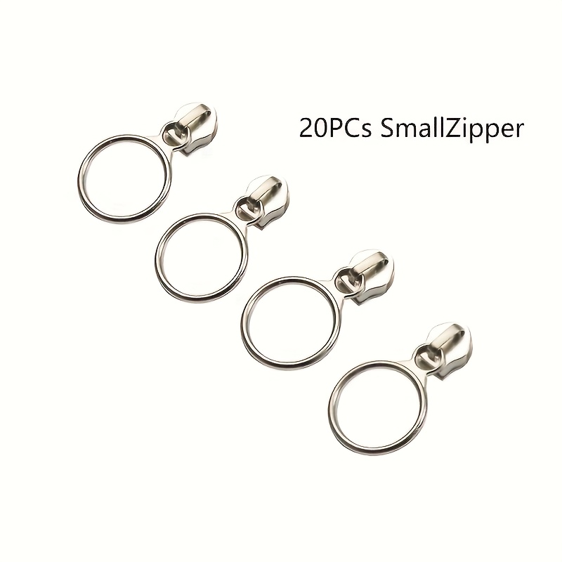 TEMU Juego de cabezales circulares blancos electrochapados de nailon 3#/5#, 5 piezas, 10 piezas, 20 piezas, 3 especificaciones, piezas de repuesto