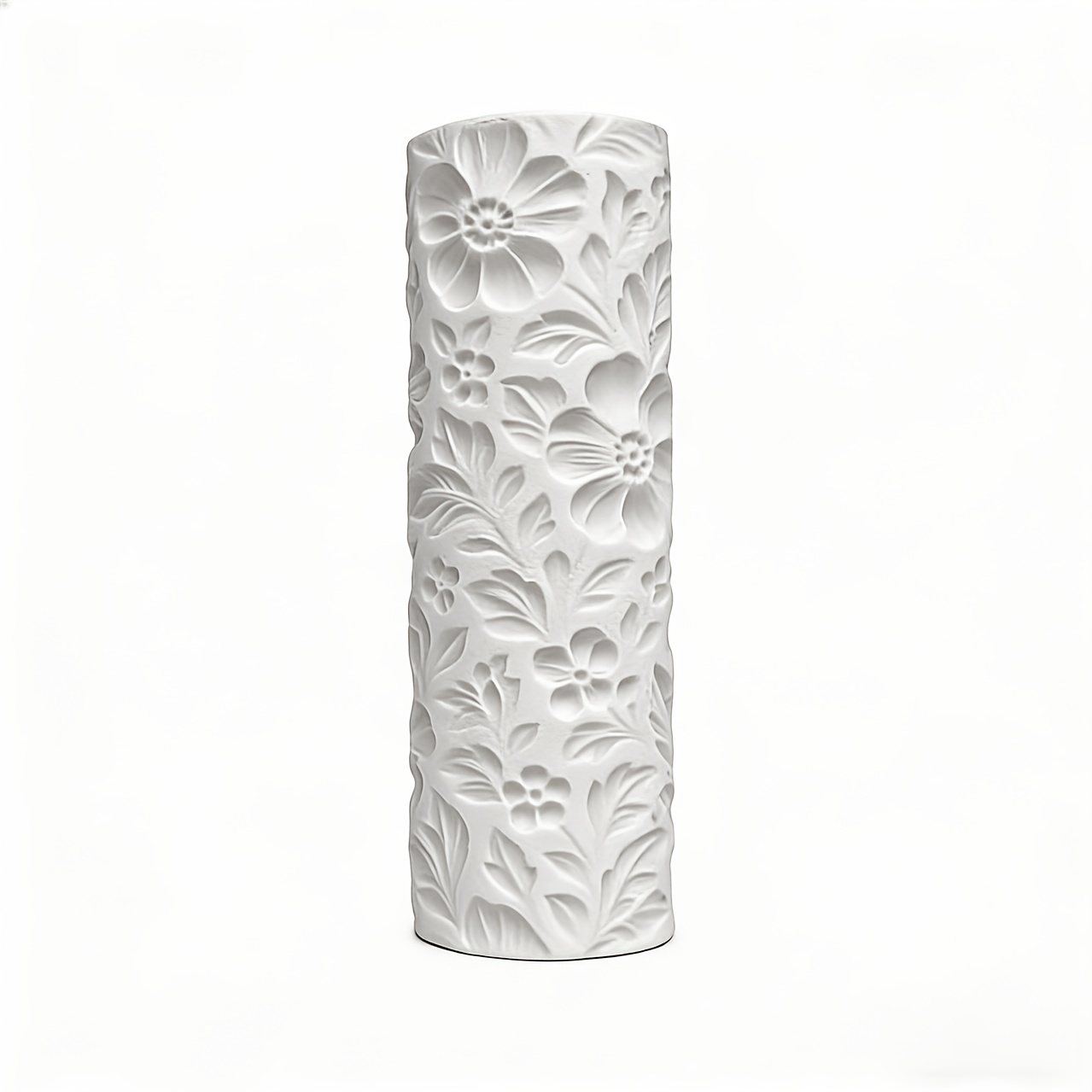 TEMU Moule à rouleau couture pour pâte à modeler avec floraux, utilisé pour presser des textures céramiques dans la fabrication de bijoux, compatible