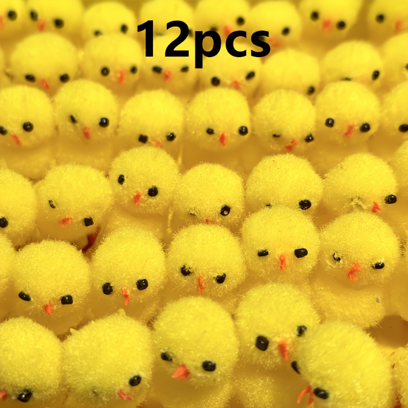 12pcs Easter Chick Decorations Outdoor Patio Yard Easter Decor