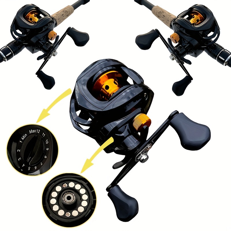 

Baitcasting 8kg Max , 18+1 Bb, 7.2:1 - , For Trolling &