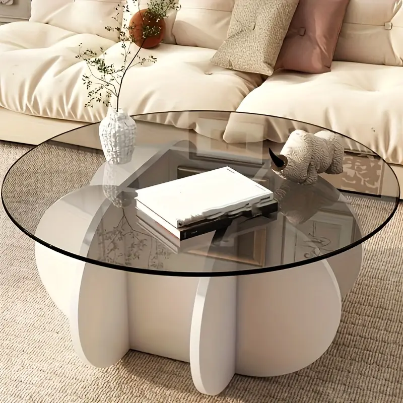 3 colors home coffee table living room small apartment round balcony table details 3