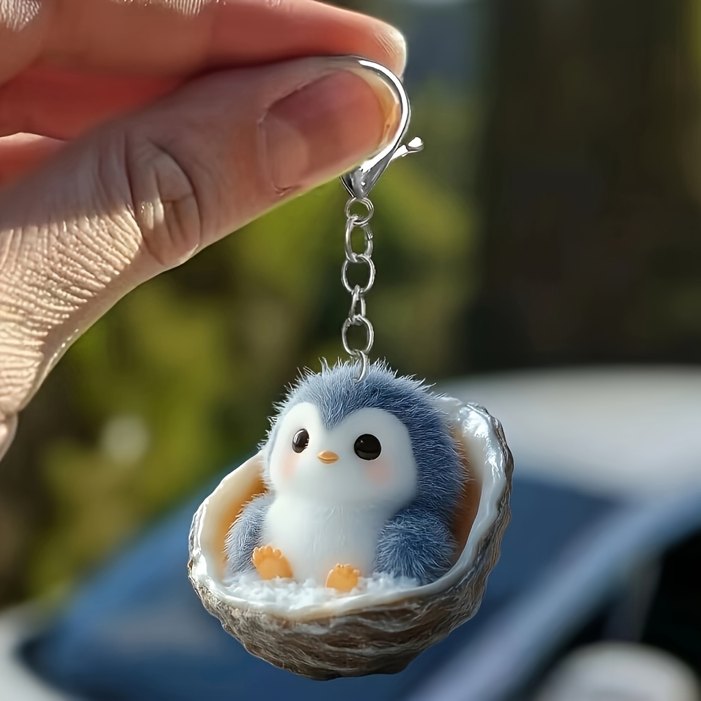 

Penguin Acrylic Keychain - Bags, Backpacks & Car Keys | Unique Animal Charm Accessory | Ideal Holiday Gift For Teens & Adults