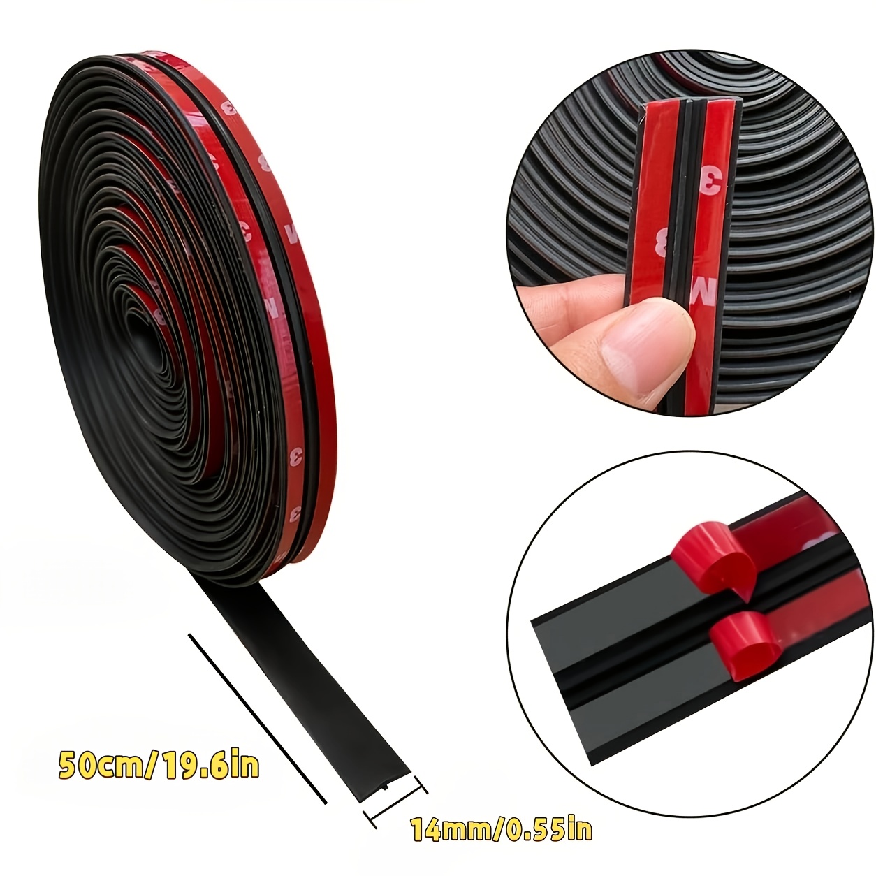 Car Glass Seal Strip, T-shaped Sealing Gasket For Sunroof And Rear Window, Waterproof, Soundproof, And Dustproof Car Windows