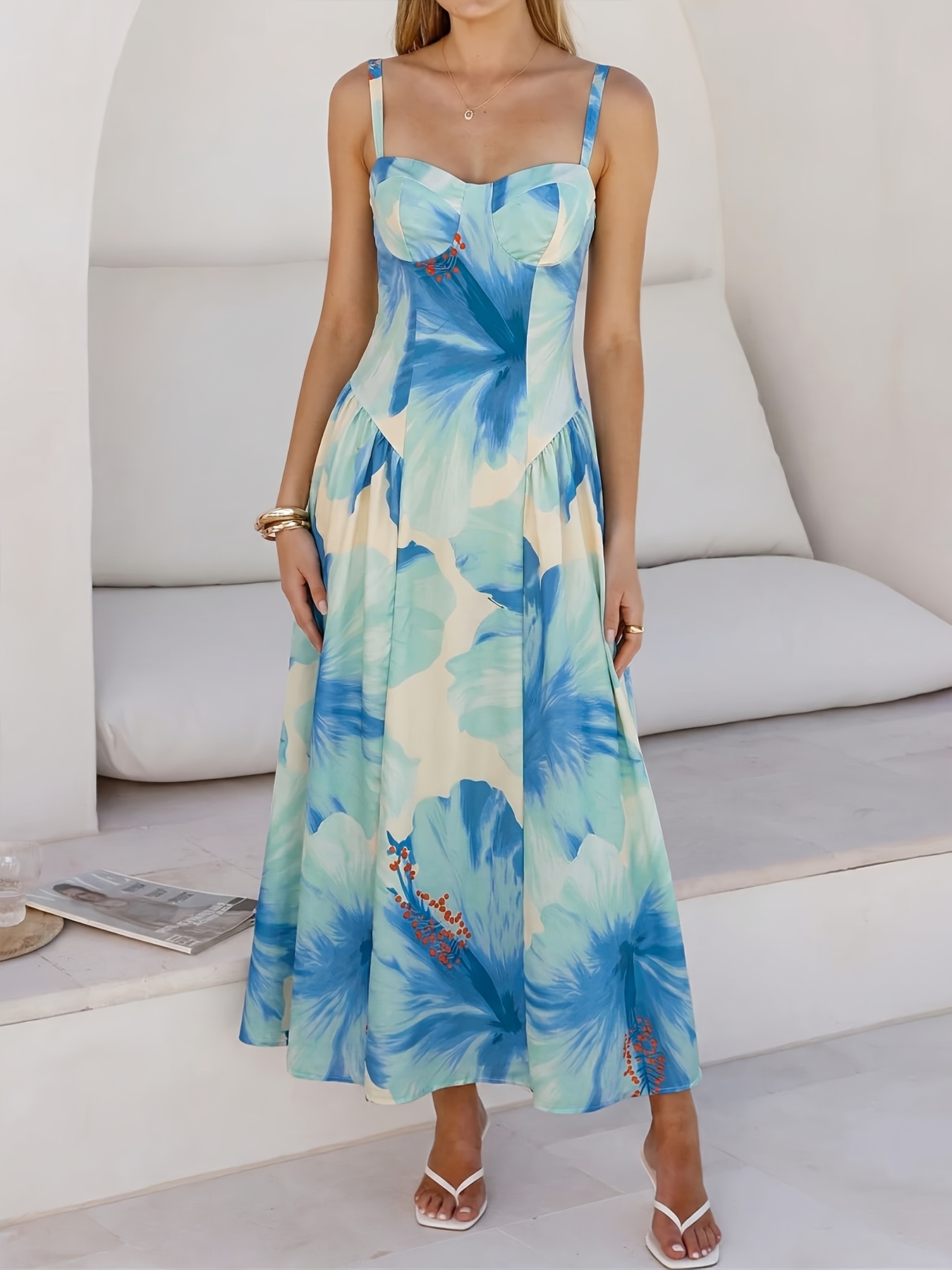 corset dress midi sold on Temu Canada