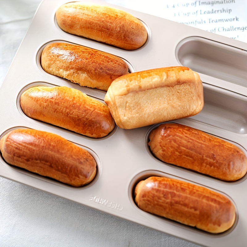 Molde para pan estilo hotdog