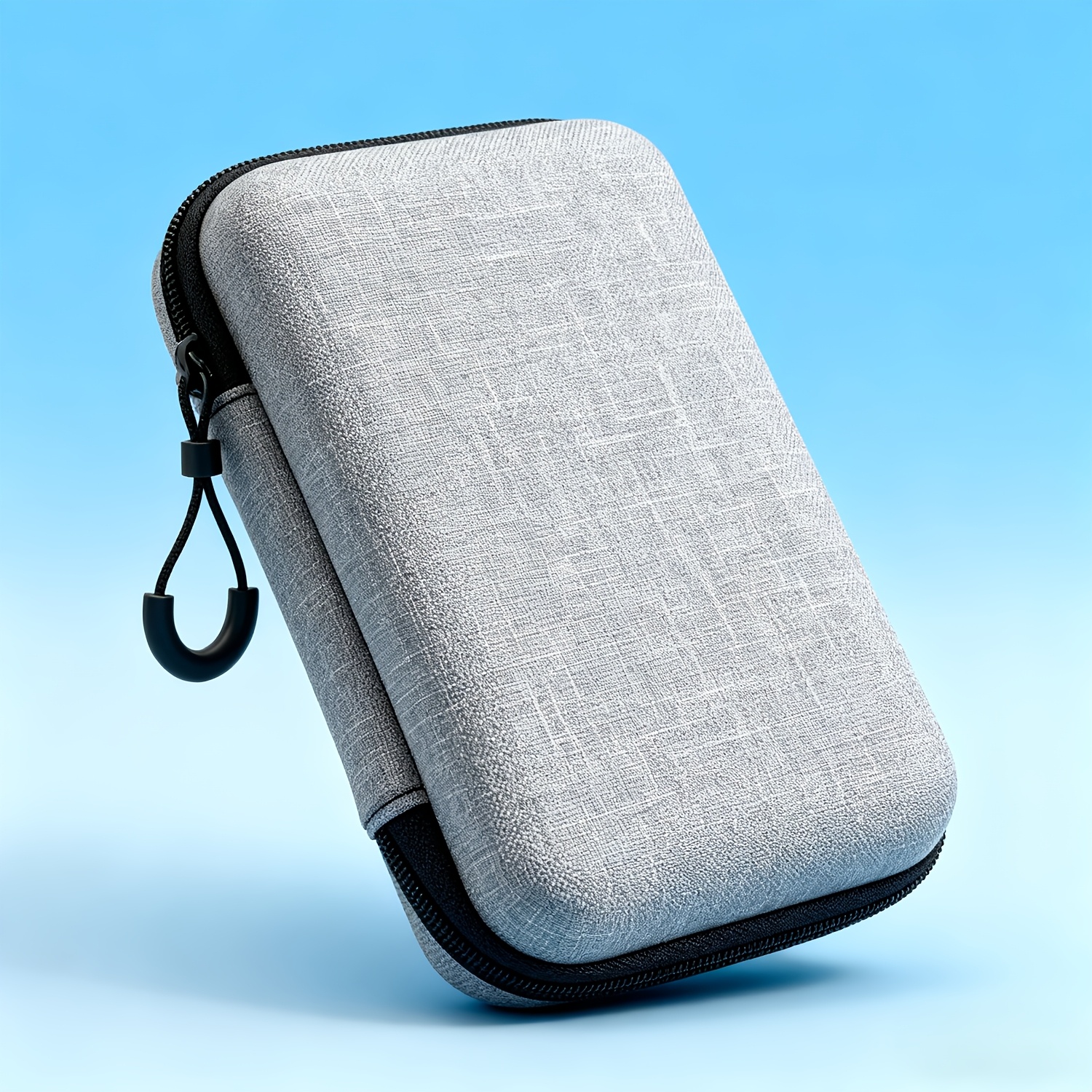 E-shop Tragbare minimalistische Datenkabel-Tasche | Hartschalen-Aufbewahrungstasche für Kopfhörer und Ladekabel, hergestellt aus EVA-Material