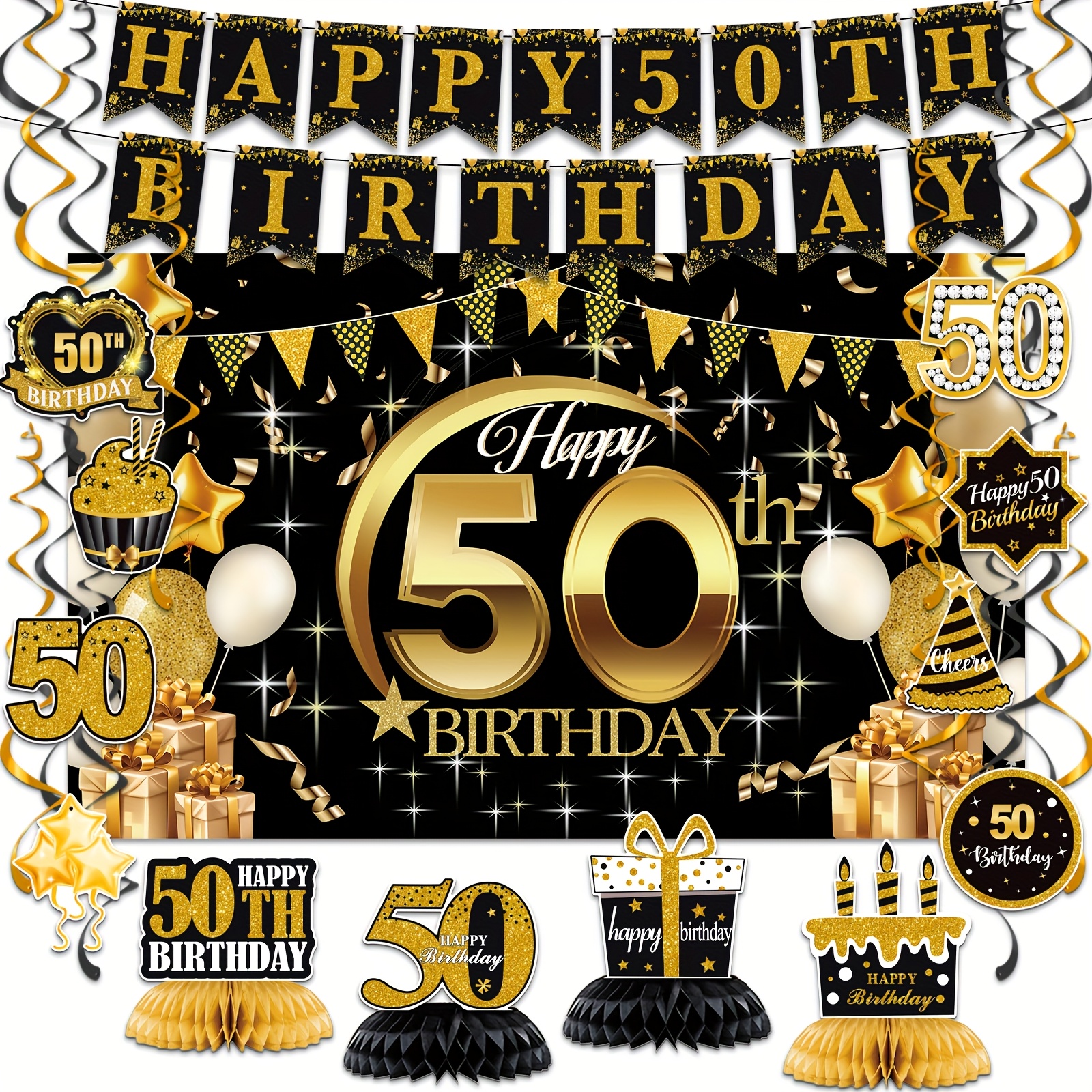 50 birthday sold on Temu United States
