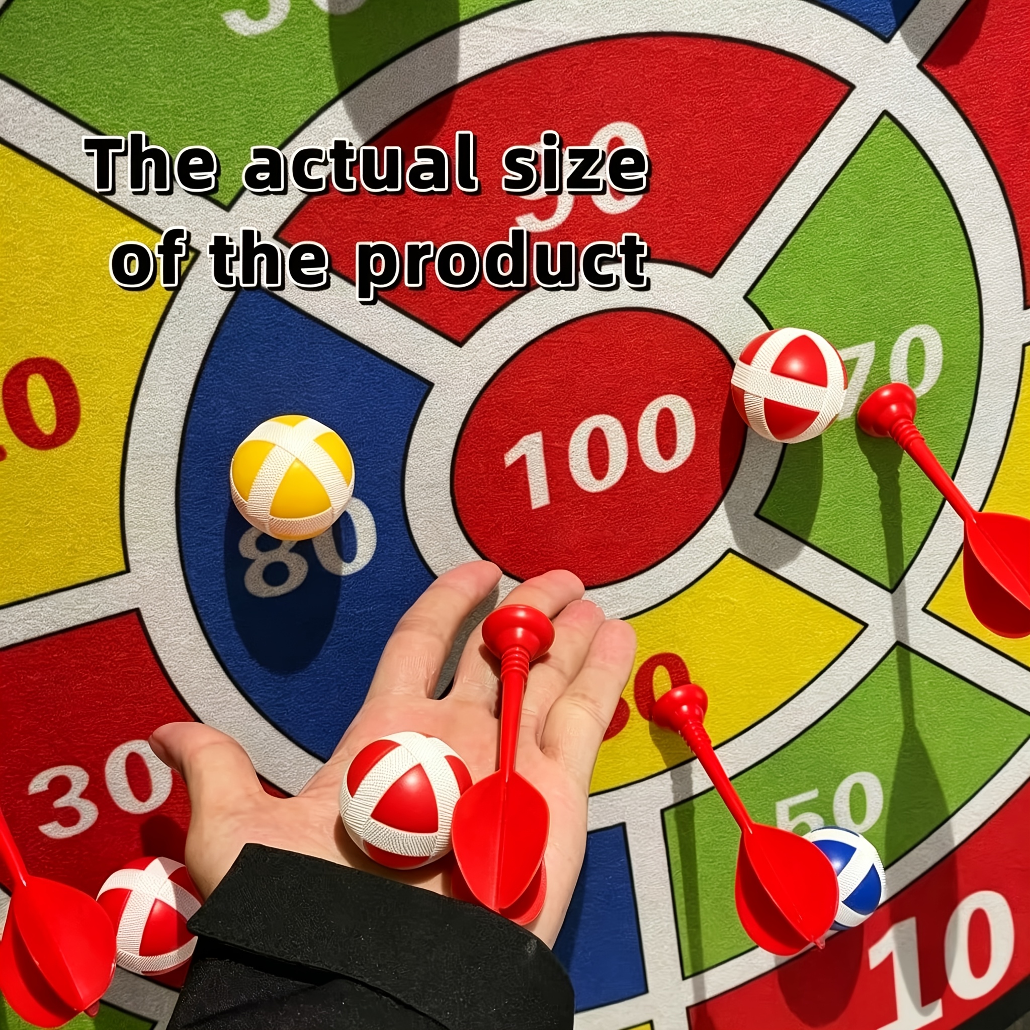 Dart and Dartboard Throwing Set for Indoor and Outdoor Games
