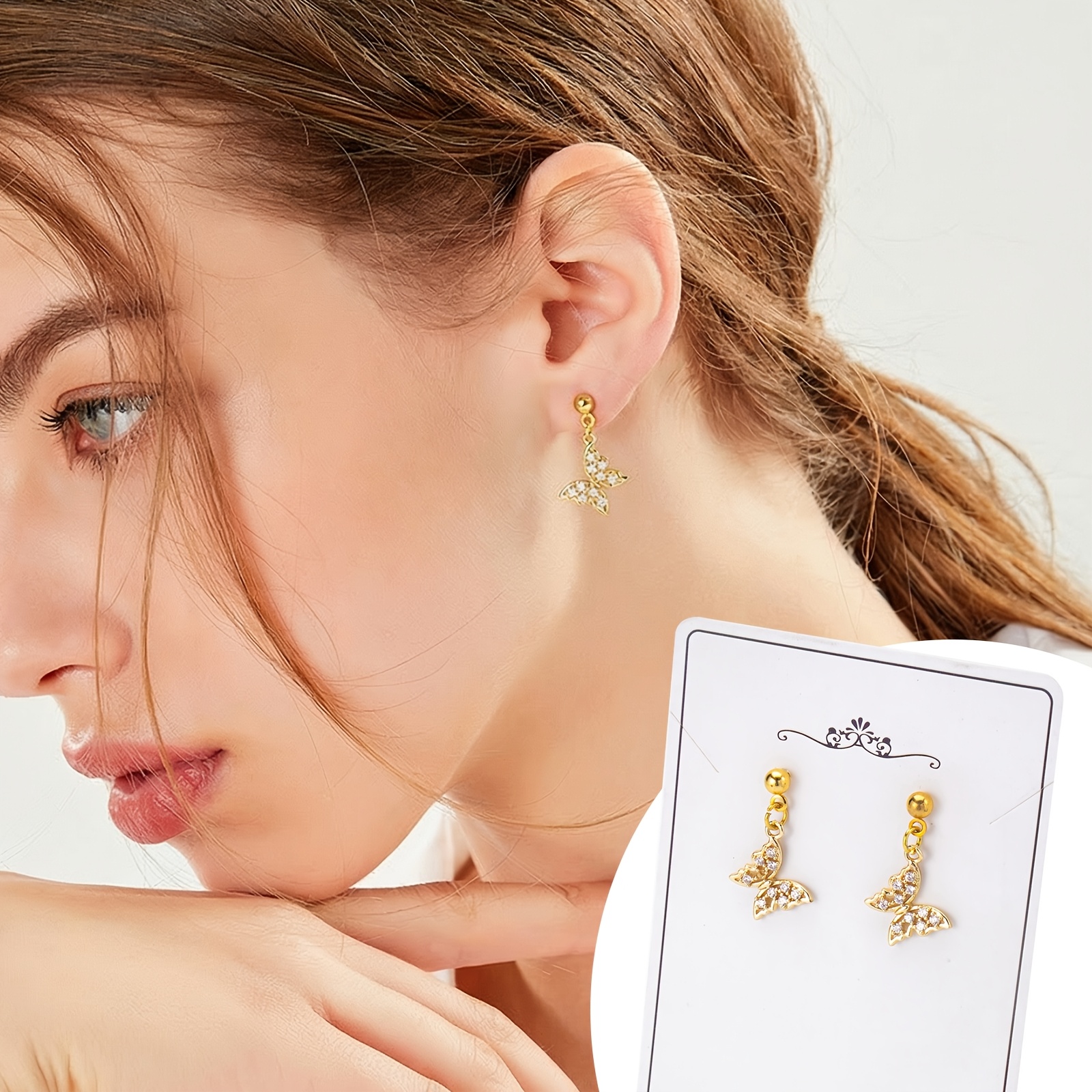 30pcs Earring Stud Additions with Posts and Jump Rings