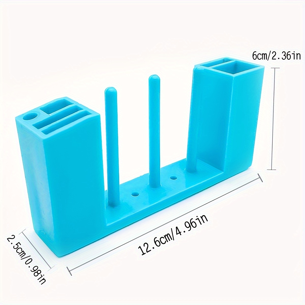 TEMU 1pc Multifunctional Thread Rack, Three-in-two Storage Rack With Strong Magnetic Adsorption Thread Heart Rack, Can Store Sewing Tools