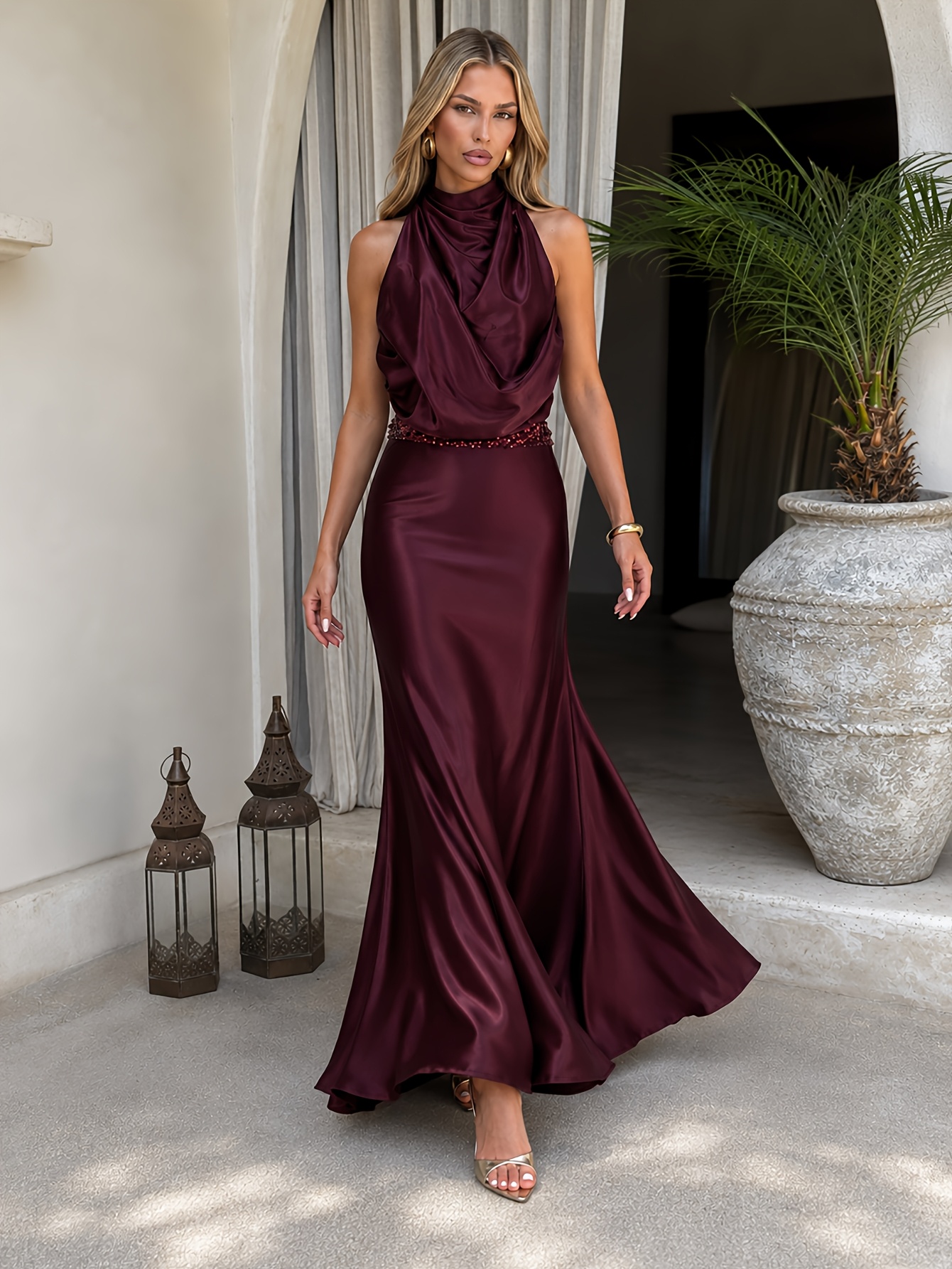 long lavender dress South Of France Maxi Dress Lilac main image 0