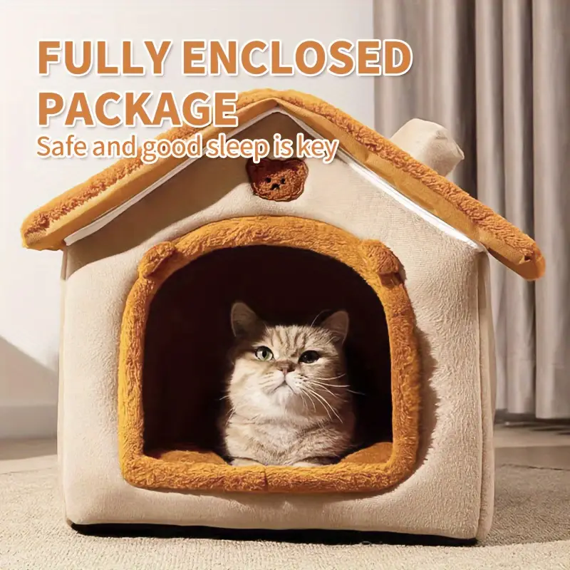 Warm Cat Bed Pet Puppy Cat House Winter Dog Cat Cushion Mat Indoor Basket Cave Kennel Nest Cats Products For Pets Cama de Gato - Price history & Review | AliExpress Seller Warm Cat Bed Pet Puppy Cat House Winter Dog Cat Cushion Mat Indoor Basket Cave Kennel Nest Cats Products For Pets Cama de Gato - Price history & Review | AliExpress Seller